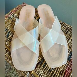 Anthropologie Matisse Size 9 Pink Jelly Sandals